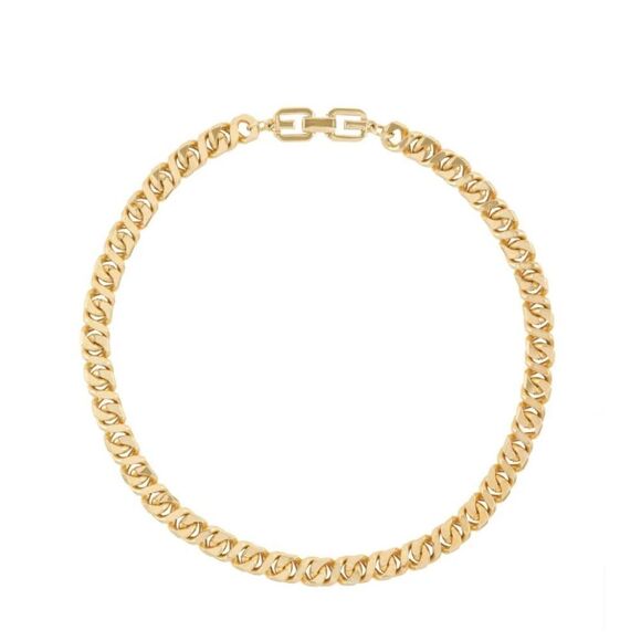 Givenchy Jewelry - 💛 Vintage Givenchy Gold Tone Curb Statement Necklace